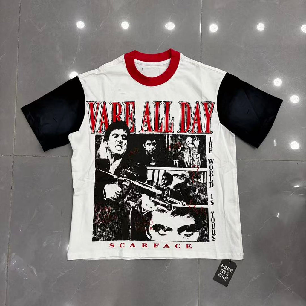 Vintage Graphic Contrast Tee