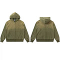 Vale Forever Carver Zip Up Hoodie Ice Light Green