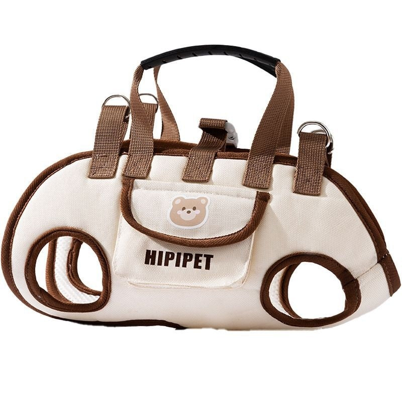 Portable Crossbody Pet Carrier Bag for Small Dogs & Cats