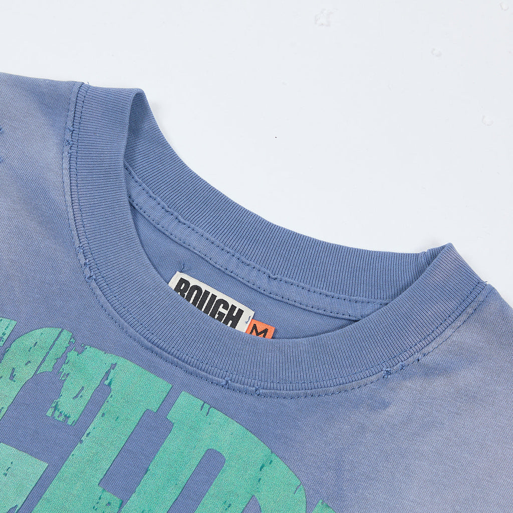 Rough Club Racing Graphic Washed T-Shirt