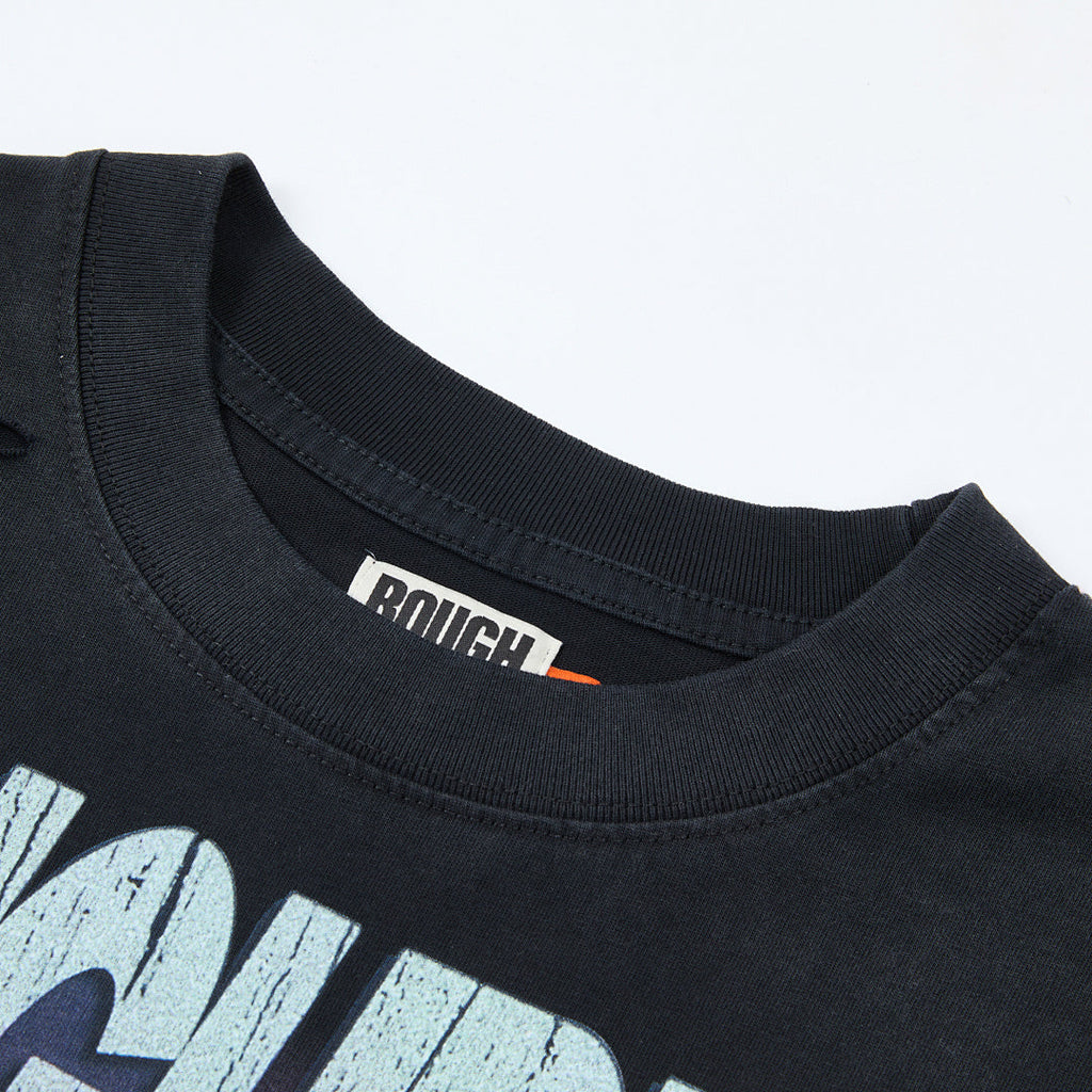 Vintage Skeleton Graphic Long Sleeve T-Shirt