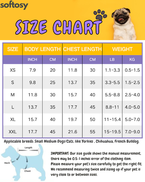 Color Block Bear Heart Dog Cat Vest