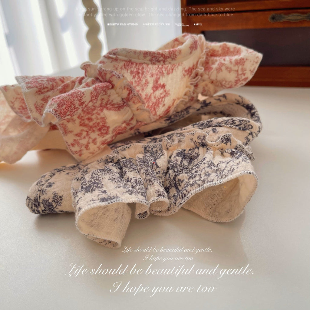 Romantic Floral Dog Dress/Harness Leash