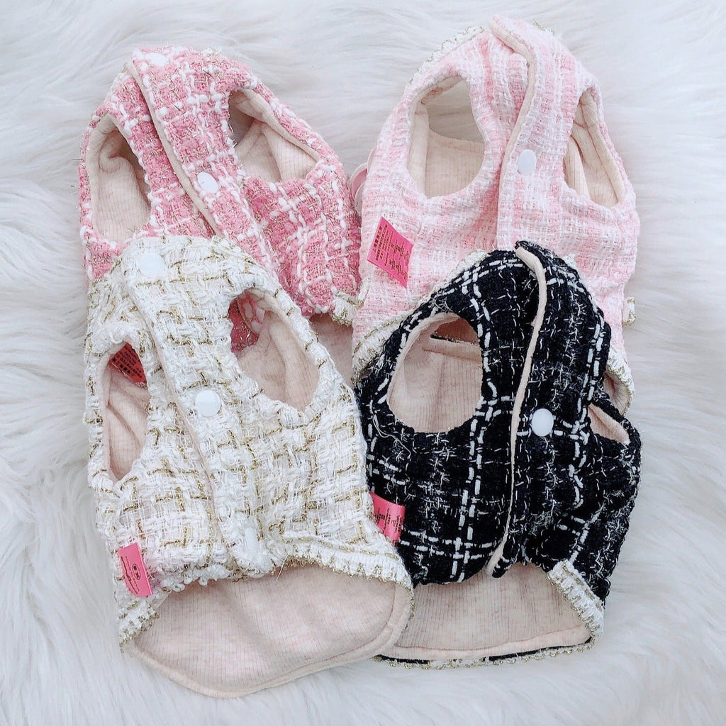 Elegant Style Flower Pearl Dog Cat Jacket
