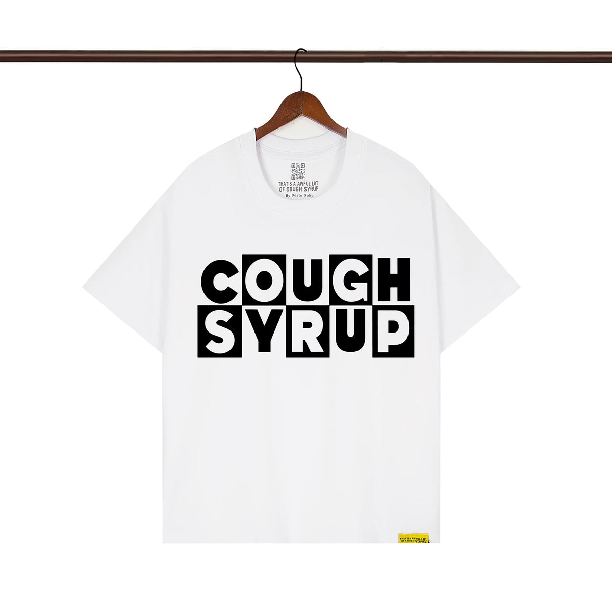 THAT. SA AWFUL LOT OF COUPH SYRUP Cross border letter printed versatile high street short sleeved T-shirt (32)