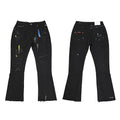 GALLERY DEPT JEANS High Street Retro Inkjet Graffiti Spring and Autumn Casual Straight Cowboy Pants Men (1)
