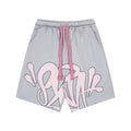 Synaworld Shorts, an American high street fashion brand, summer sports and leisure foam printed pure cotton five quarter shorts (7)