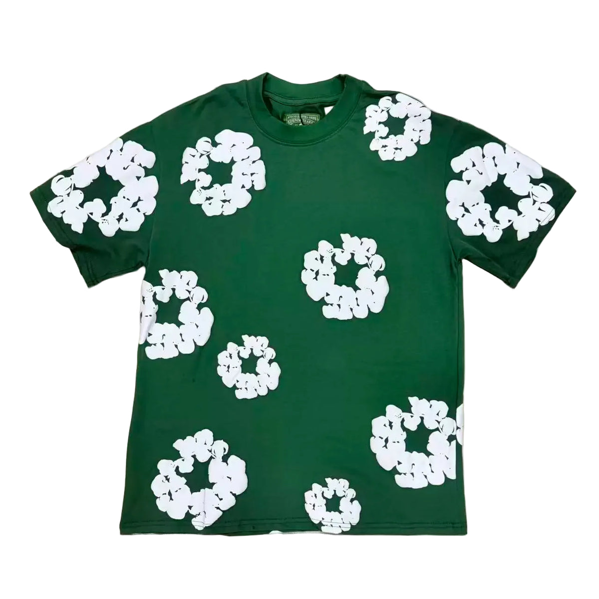 INS HIP HOP T SHIRT SHORTS Summer Foam Printed Short sleeved T-shirt Shorts Men's and Women's FOG (5)