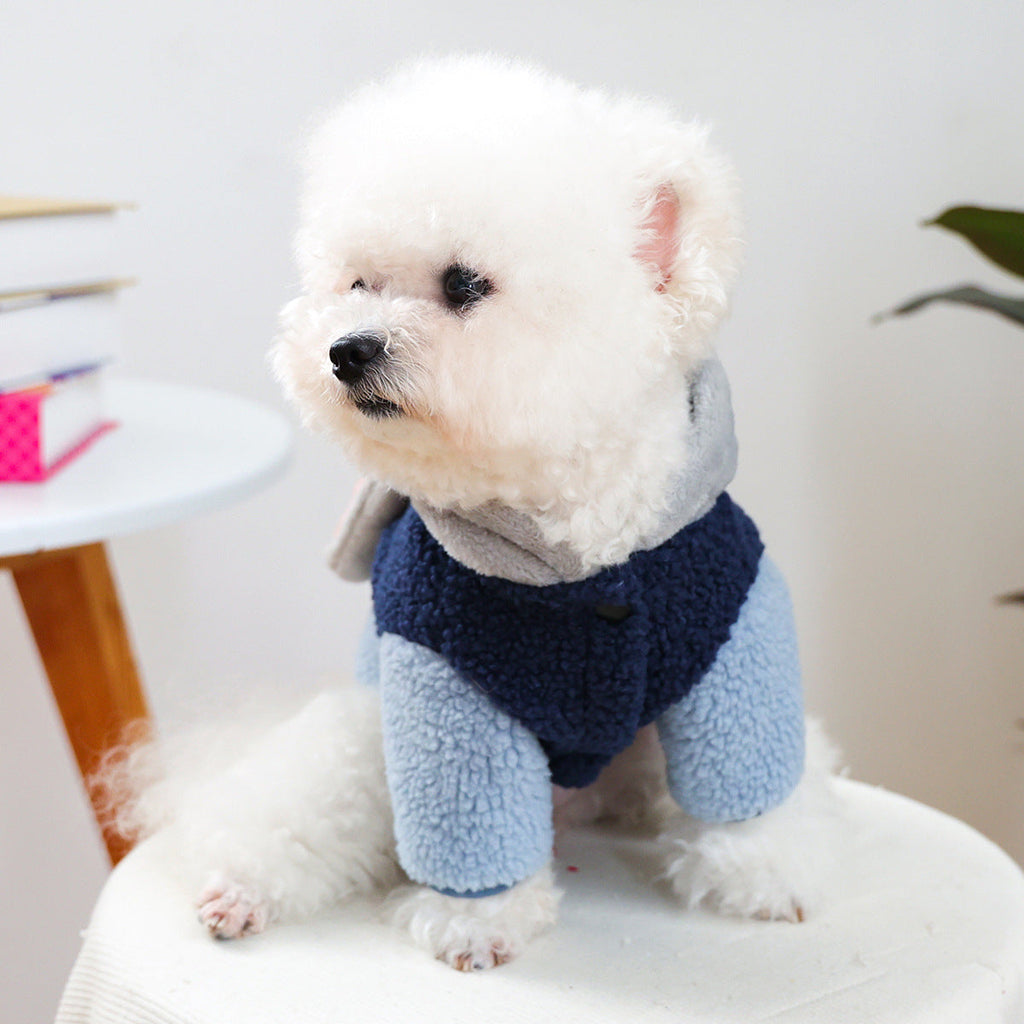 Cartoon Rabbit Shaped Dog Cat Hooded Jacket