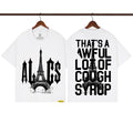 THAT. SA AWFUL LOT OF COUPH SYRUP Cross border letter printed versatile high street short sleeved T-shirt (35)