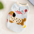 Cute Towel Dog Pattern Dog Vest Harness