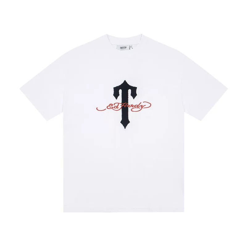 Trapstar T shirt American high street hip-hop fashion brand summer unisex loose cotton short sleeved T-shirt (7)