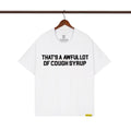 THAT. SA AWFUL LOT OF COUPH SYRUP Cross border letter printed versatile high street short sleeved T-shirt (11)