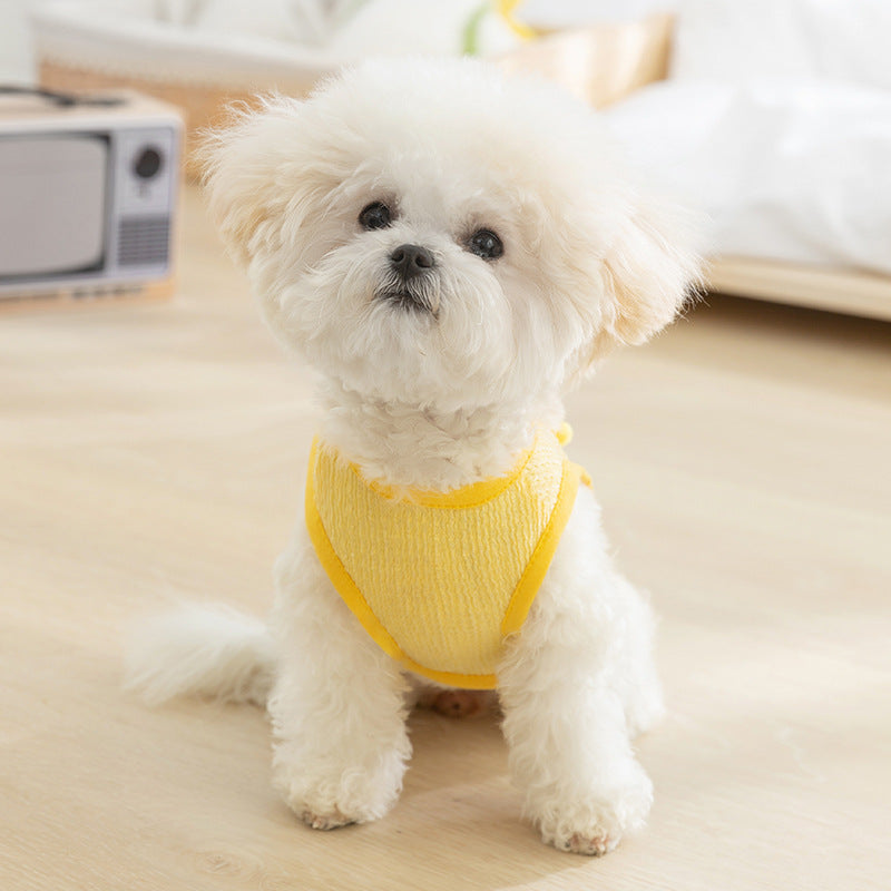 Chicken Duck Pattern Dog Harness Vest