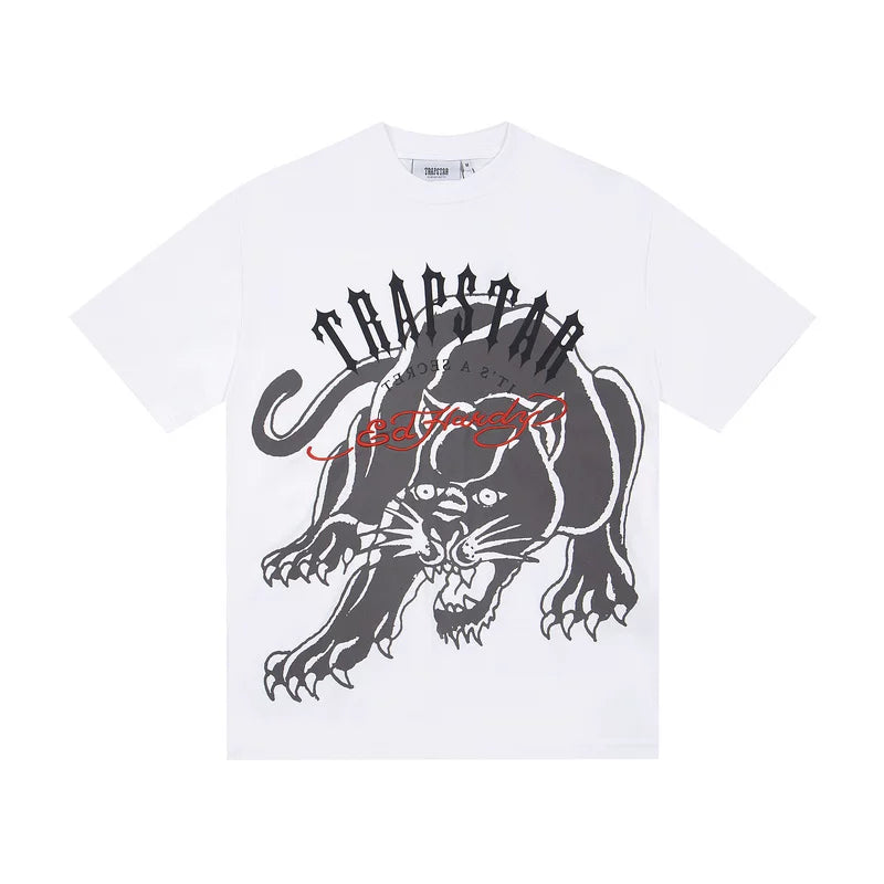 Trapstar T shirt American high street hip-hop fashion brand summer unisex loose cotton short sleeved T-shirt (5)