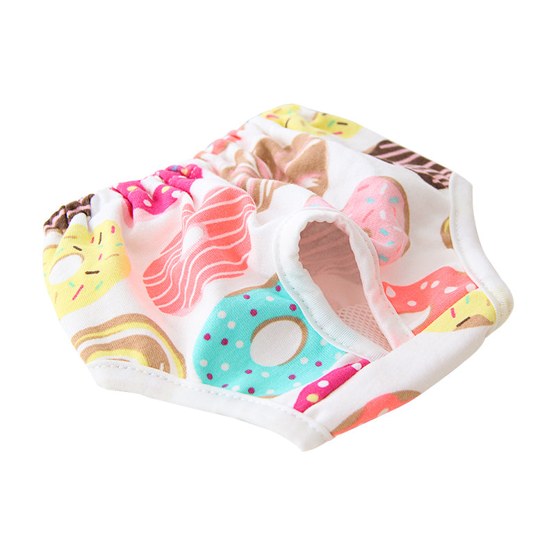 Washable Printed Diapers For Dogs Cats