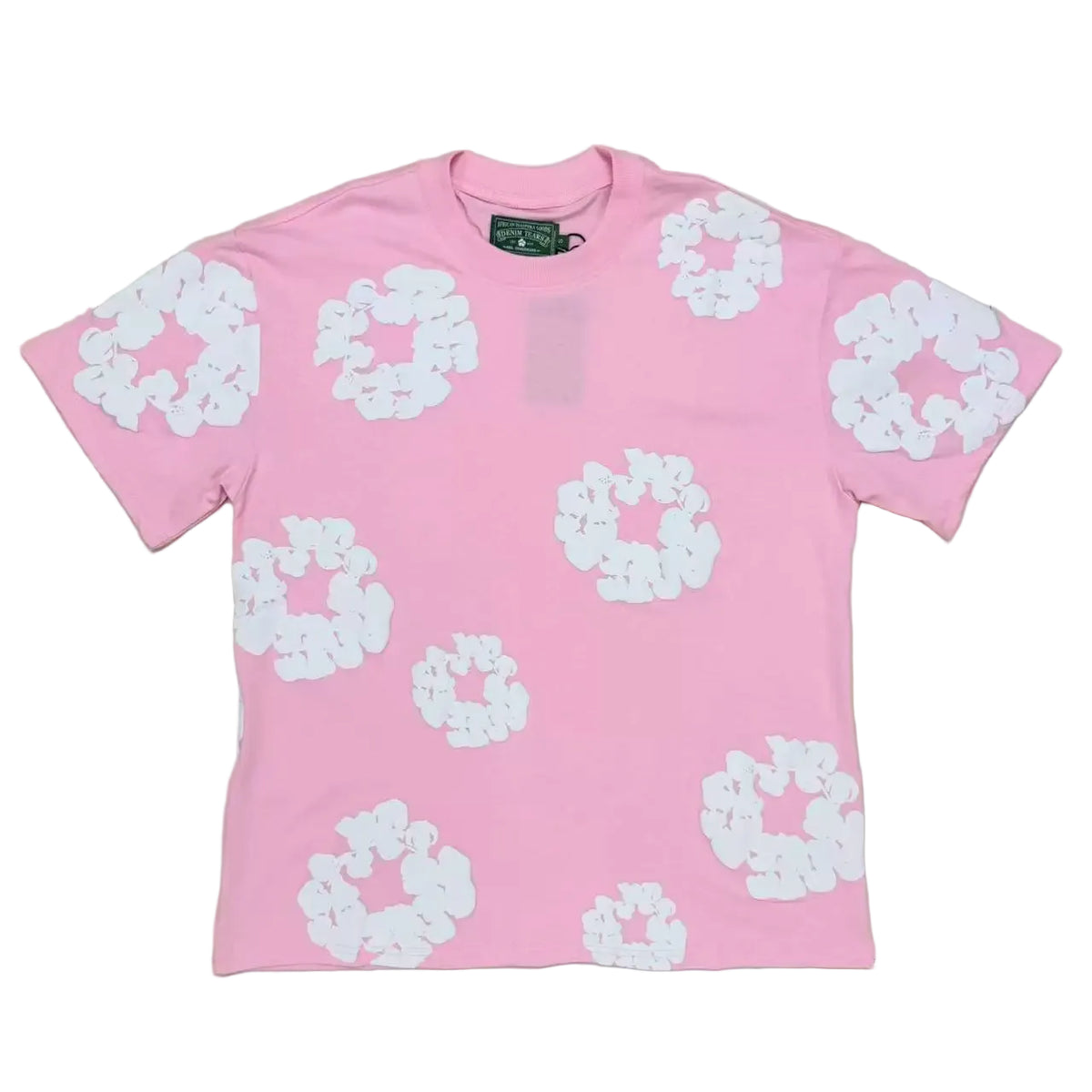 INS HIP HOP T SHIRT SHORTS Summer Foam Printed Short sleeved T-shirt Shorts Men's and Women's FOG (8)