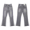 Gallery Dept Jeans American High Street Retro Washing Splicing Knife Cut Micro-Tender Casual Denim Trousers (1)