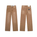 Gallery Dept Jeans American High Street Retro Washing Splicing Knife Cut Micro-Tender Casual Denim Trousers (6)