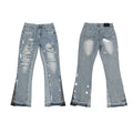 GALLERY DEPT JEANS High Street Retro Inkjet Graffiti Spring and Autumn Casual Straight Cowboy Pants Men (5)