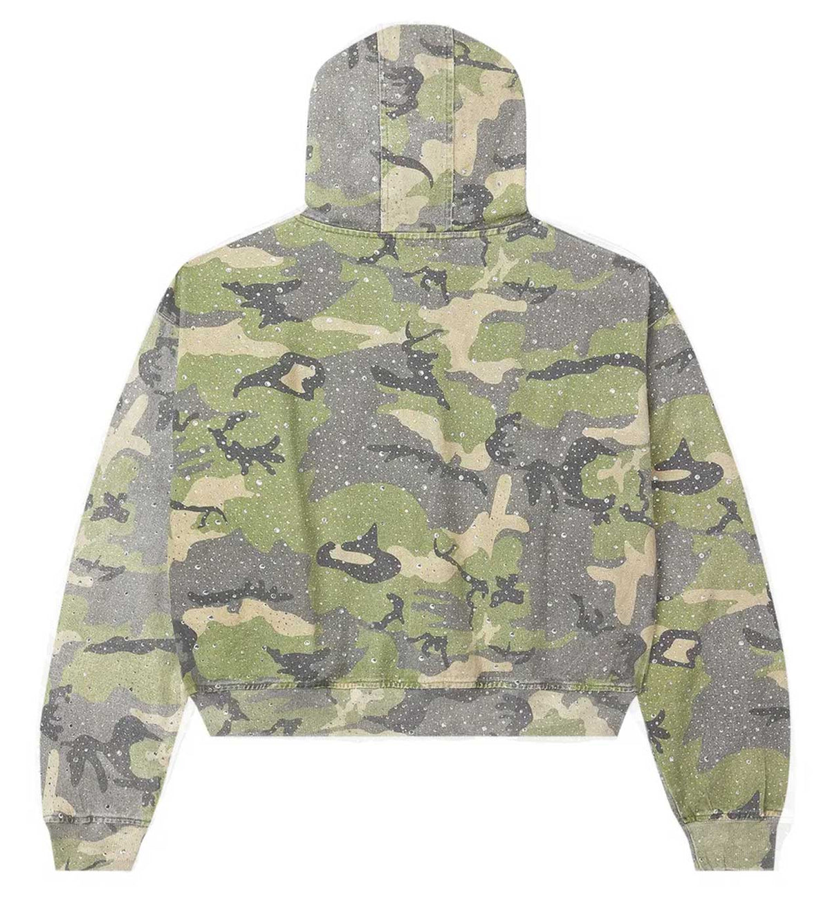 Vale Forever Crystal Camo Work Jacket Green