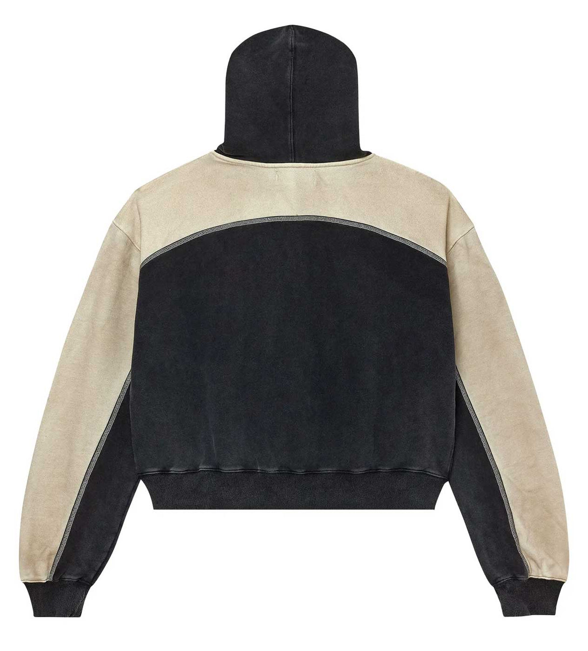 Vale Forever Star Zip Up Hoodie Black
