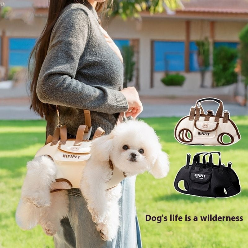 Portable Crossbody Pet Carrier Bag for Small Dogs & Cats